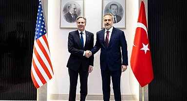 Dışişleri Bakanı Fidan ile ABD Dışişleri Bakanı Blinken'ın görüşmesi başladı.