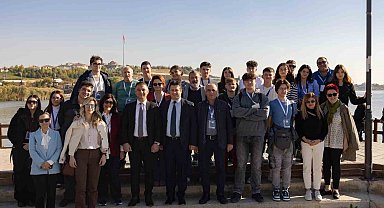 Erasmus projesi ile Ankara'ya gelen öğrenciler Gölbaşı turu yaptı