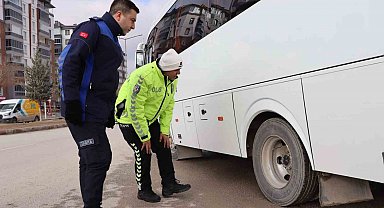 Ereğli'de okul servislerine sıkı denetim