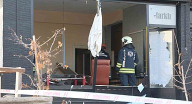 Gaz sıkışması sonrası iş yerinde patlama: 1 yaralı