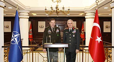 Genelkurmay Başkanı Orgeneral Gürak, NATO'nun yeni Müttefik Kara Komutanı ile bir araya geldi