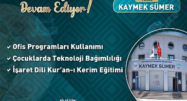 KAYMEK'ten güz dönemine özel kurs seçenekleri