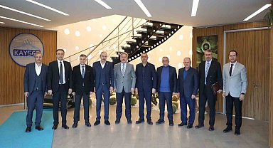 Kayseri Serbest Bölge'de yılın son yönetim kurulu toplantısı gerçekleşti