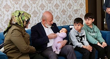 Kocasinan'da 4 bin 351 aileye 'Hoş geldin bebek' hediyesi