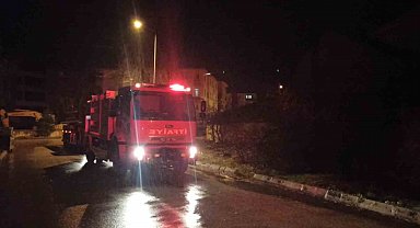 Konya'da depo yangını