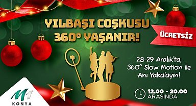 M1 Konya AVM'de 360 çekim deneyimi