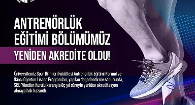 NÖHÜ'nün Antrenörlük Eğitimi Bölümü yeniden akredite oldu