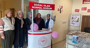 "Normal Doğum Eylem Planı" kapsamında anne adaylarına bilgilendirme