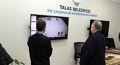Talas'ta kar yağışı 724 takipte
