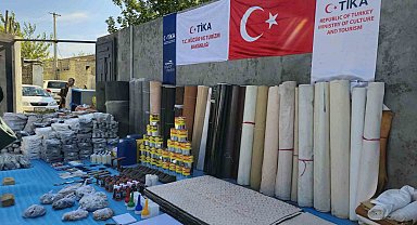 TİKA'dan Afganistan'da kadınlara mesleki eğitim veren kurslara ekipman desteği