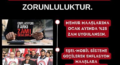 ÜNİPERSEN'den memur maaşlarında eşel-mobil sistemi önerisi