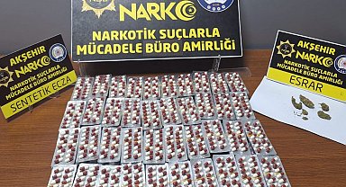 Akşehir'de uyuşturucu operasyonu: 1 tutuklama