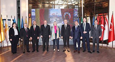 Almanya'nın Ankara Büyükelçisi Sorg, ATO Başkanı Baran'ı ziyaret etti