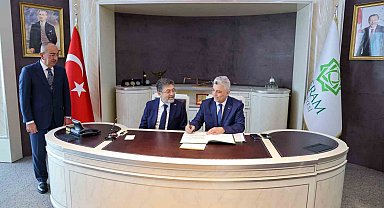 Bakan Bolat ve Bakan Yumaklı'dan Meram Belediyesi'ne ziyaret