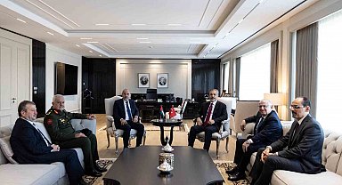 Bakan Fidan, Ürdünlü mevkidaşı Eymen es-Safedi ile bir araya geldi