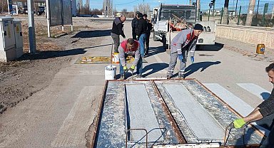 Bünyan'da yaya geçitleri yenileniyor