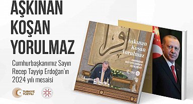 Cumhurbaşkanı Erdoğan'ın 2024 mesaisi kitaplaştırıldı