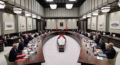 Cumhurbaşkanlığı Kabinesi, Cumhurbaşkanı Recep Tayyip Erdoğan başkanlığında Beştepe'de toplandı.