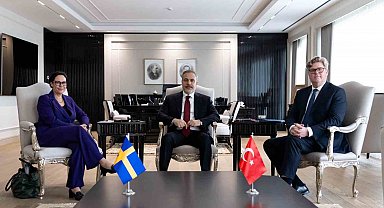 Dışişleri Bakanı Fidan, İsveçli mevkidaşı ve İsveç Adalet Bakanı Strömmer ile bir araya geldi