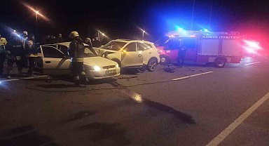 Konya'da otomobil ile cip çarpıştı: 6 yaralı