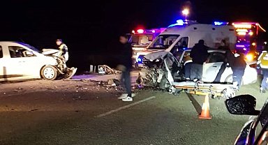 Konya'da trafik kazası: 1 ölü, 6 yaralı