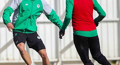 Konyaspor'da Bodrum FK maçı hazırlıkları devam ediyor