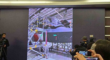 Milli Muharip Uçak KAAN'ın ikinci prototipi ilk kez görüldü