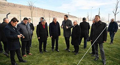 Protokolden Kayseri Yeşilay Uyuşturucuyla Mücadele Rehabilitasyon Merkezi'ni ziyaret etti