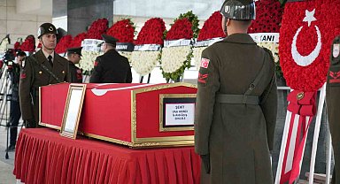 Şehit Astsubay Ufuk Akıncı son yolculuğuna uğurlandı