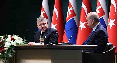 Slovakya Başbakanı Fico'dan Cumhurbaşkanı Erdoğan'a: "Çok büyük uluslararası, siyasi ve eknomik bir aktörsünüz"