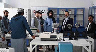 TİKA, Afganistan'da ziraat laboratuvarı kurdu