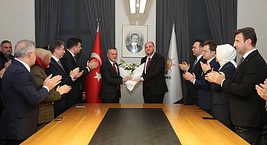 AK Parti Teşkilattan Sorumlu Genel Başkan Yardımcılığına getirilen Büyükgümüş görevi devraldı