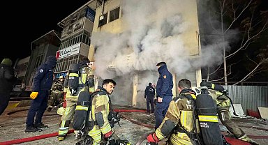 Ankara'da gece saatlerinde yangın paniği