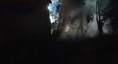 Ankara'da su deposundaki patlama nedeniyle caddeleri su bastı