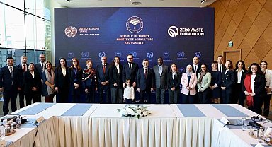 Bakan Yumaklı, BM Türkiye ve Sıfır Atık Vakfı yöneticileriyle bir araya geldi