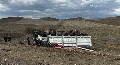 Başkent'te kamyon kazası: 5 yaralı