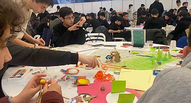 Bin öğrenci hayallerindeki Ankara'yı haritalara döküyor