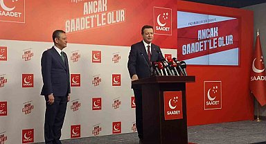 CHP Genel Başkanı Özel, Saadet Partisi Genel Başkanı Arıkan'ı ziyaret etti