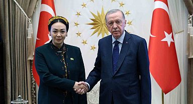Cumhurbaşkanı Erdoğan, Türkmenistan Meclis Başkanı Gulmanova'yı kabul etti