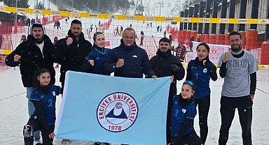 ERÜ, Kar Voleybolu Türkiye Şampiyonu oldu