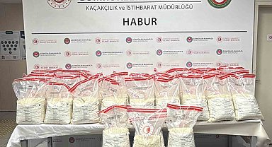 Habur Gümrük Kapısı'nda 370 kilo uyuşturucu madde ele geçirildi