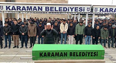 Karaman'da nefes borusuna leblebi kaçarak ölen bebek için son görev