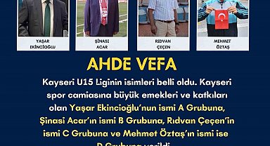 Kayseri ASKF'den ahde vefa örneği
