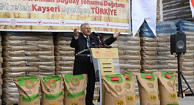 Kayseri Büyükşehir Belediyesi'nden tarımsal üreticiye 783 milyon TL'lik dev destek