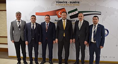 Kayseri OSB Heyeti, Türkiye-Suriye İktisadi İşbirliği Zirvesi'ne katıldı