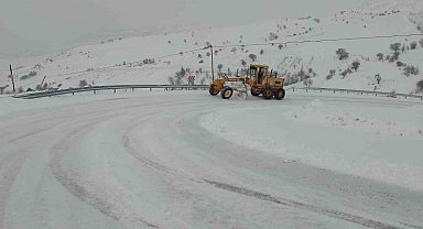 Kayseri'de kapalı yol kalmadı