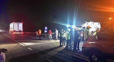 Konya'da ilçe belediye başkanı kaza yaptı: 1 yaralı