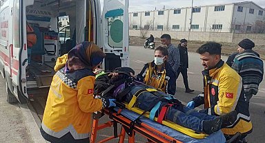 Konya'da otomobil takla attı: 1 yaralı