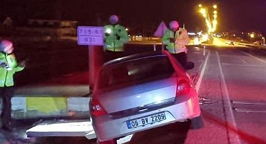 Konya'da trafik kazası: 2 yaralı