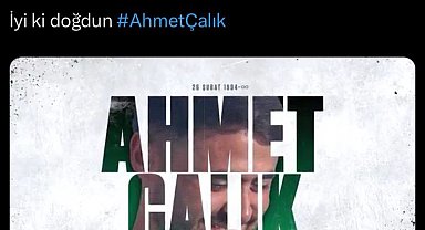 Konyaspor, Ahmet Çalık'ı doğum gününde andı